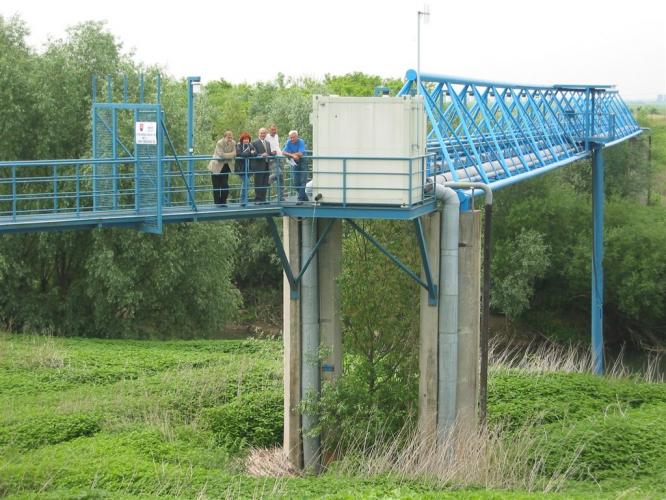 Výstražná monitorovacia stanica na rieke Uh